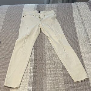 GAP Factory Women's Beige Skinny Jeans